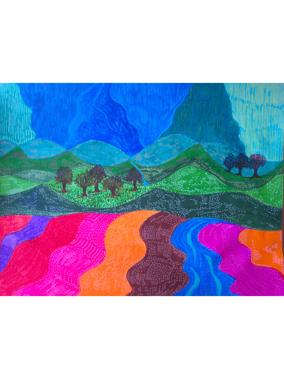 "Cobijando Colores y Relieves"
